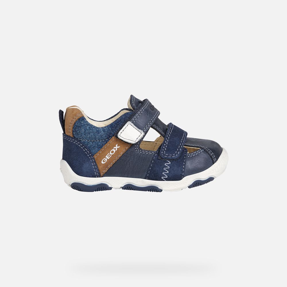 Geox Sandals Navy Balù Boy - Geox Baby Shoes - QNWMYV614